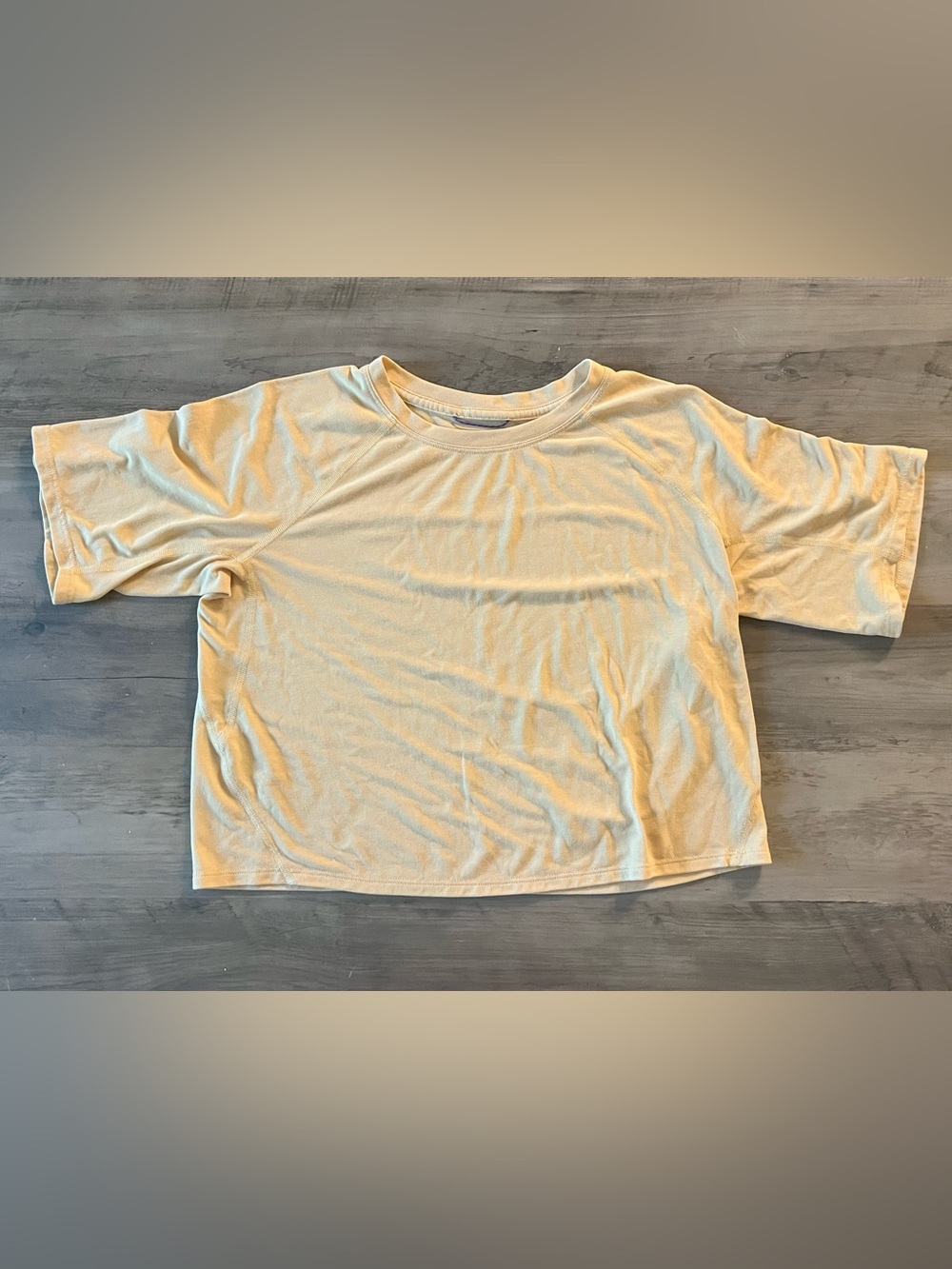 Patagonia Capilene Cool Trail Crop Shirt Sandy Melon XS